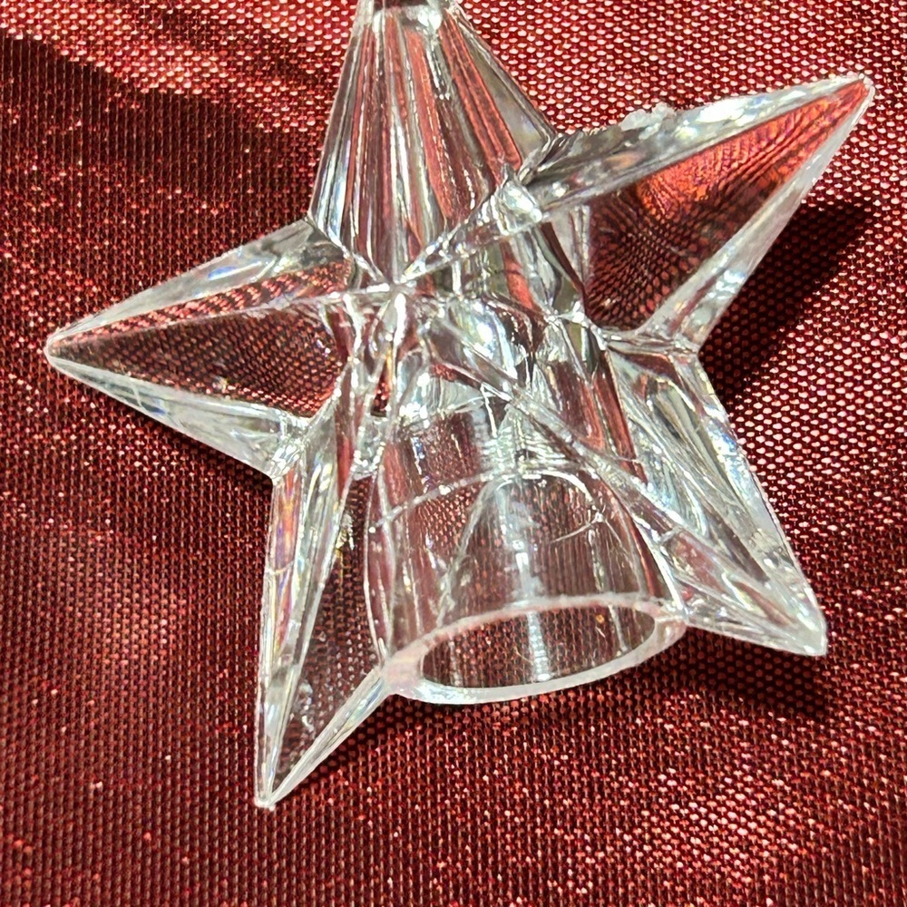 41 Clear Star-Shaped Crystal plastic light covers - a touch of class for parties - Picture 4 of 12